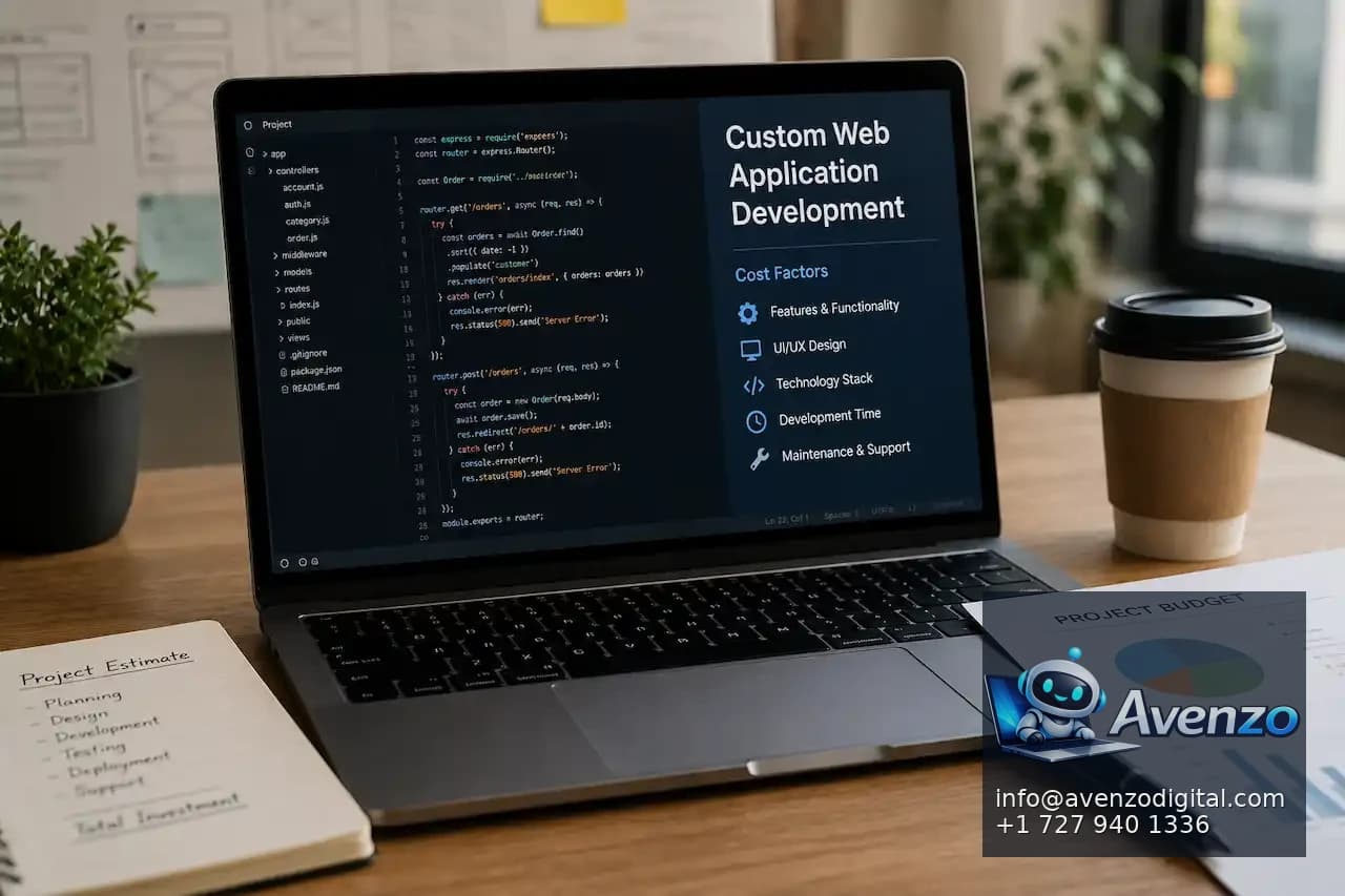 How Much Does Custom Web Application Development Cost?