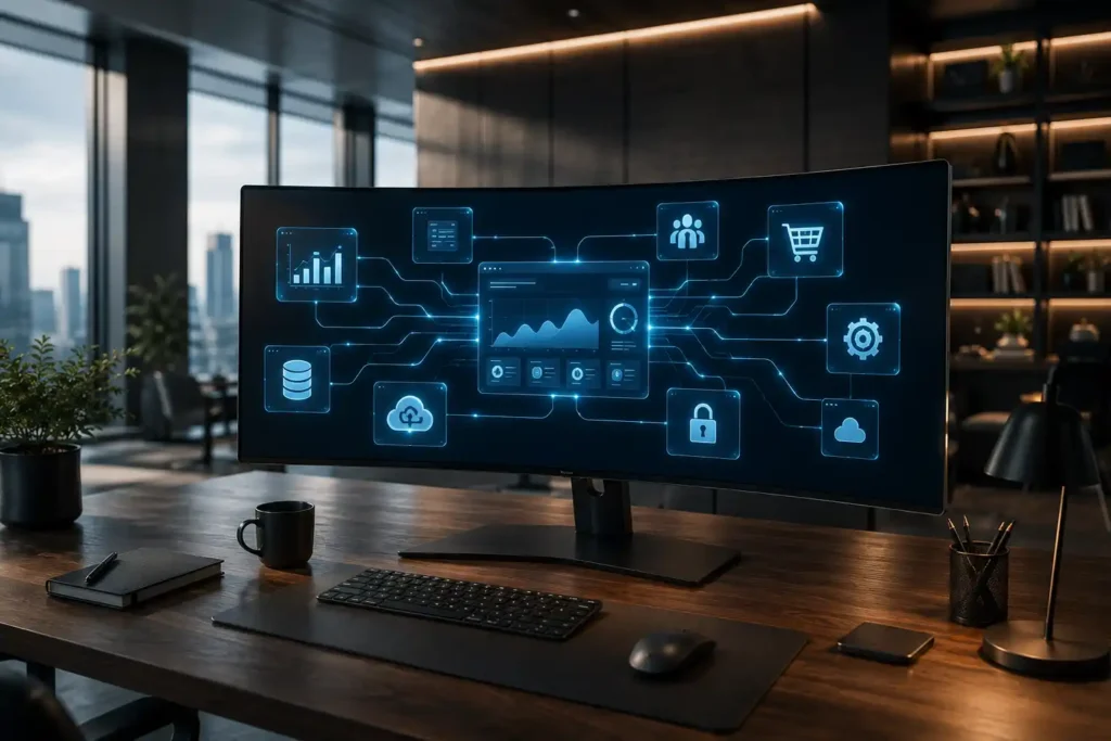 Business need a custom web application to automate workflows and improve operational efficiency