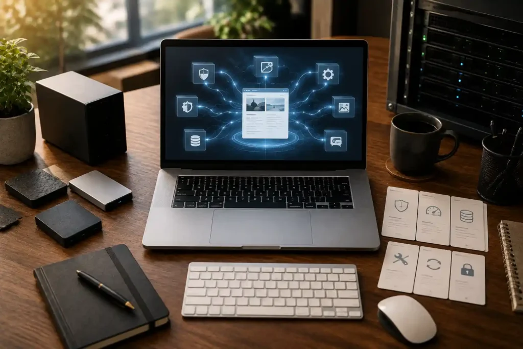 How often to update WordPress plugins with website maintenance, security, backups, and performance tools.
