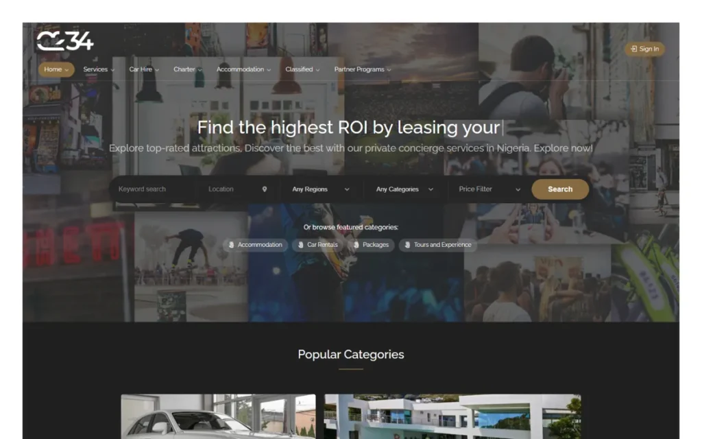 Concierge 234 project screenshot