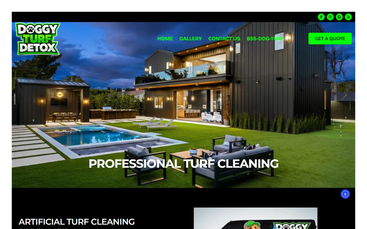 Doggy Turf Detox project screenshot