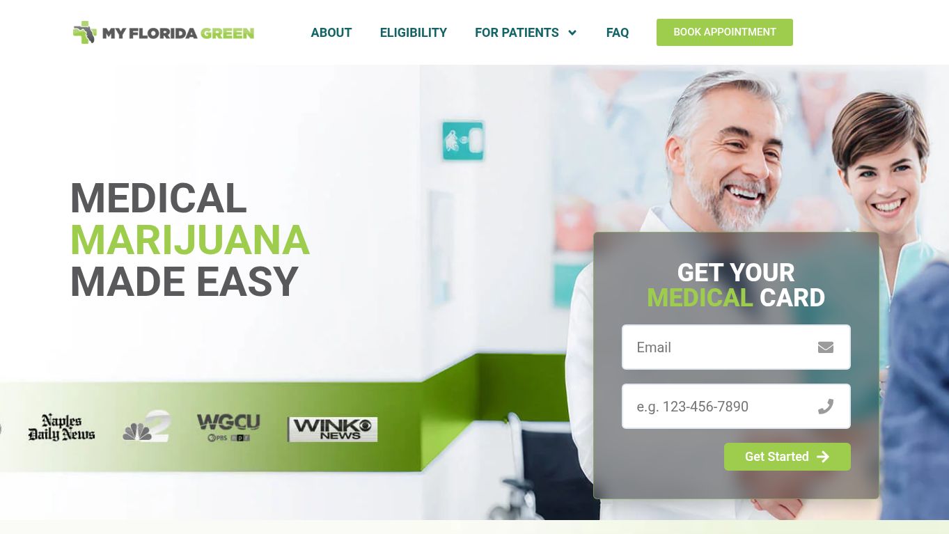 My Florida Green — Website Design & Development Case Study featured project screenshot