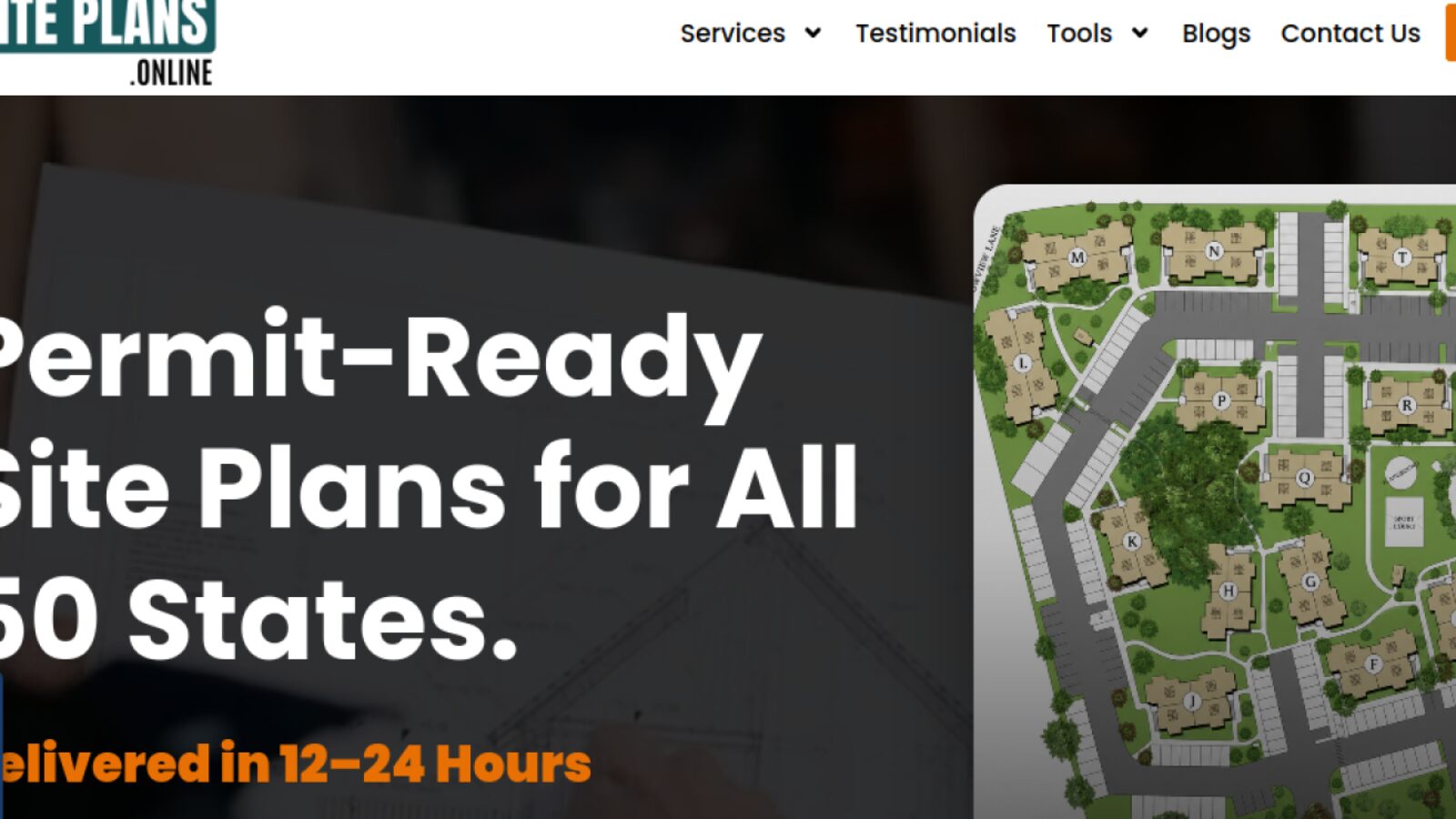 SitePlans.online — SaaS / Web Application Case Study website design detail 2