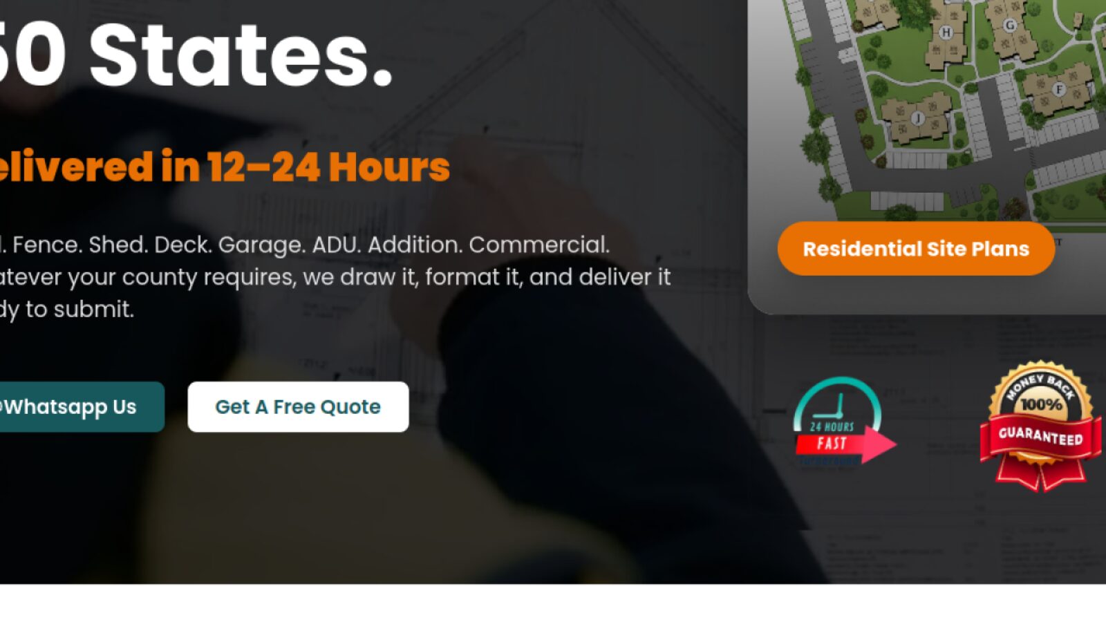SitePlans.online — SaaS / Web Application Case Study website design detail 5