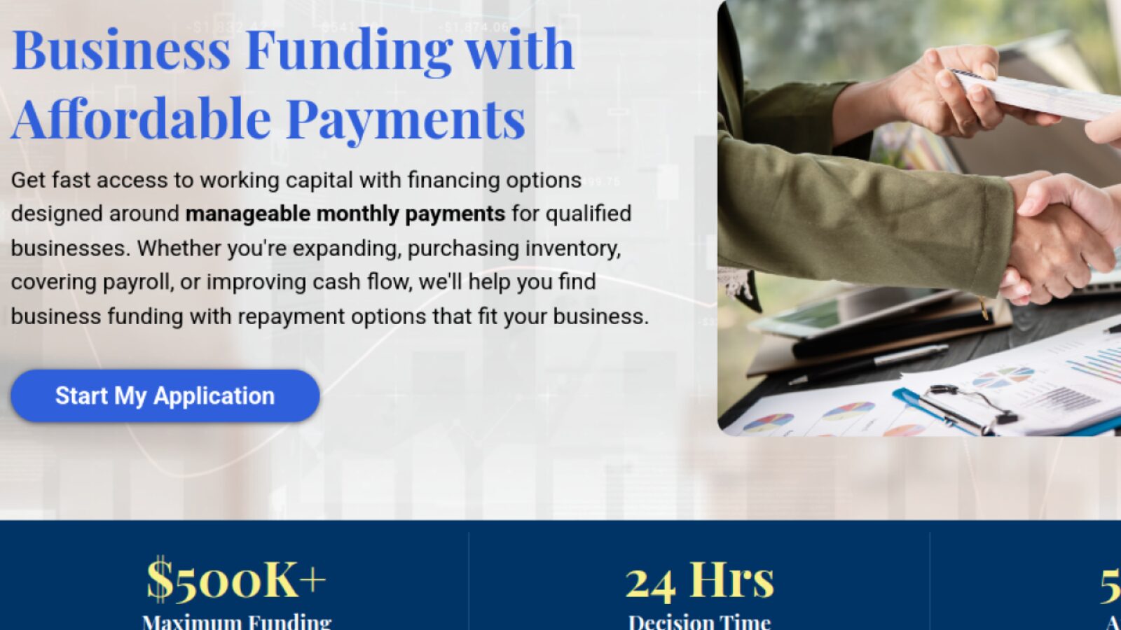 Waterworks Agency Funding — Landing Page & Conversion Case Study website design detail 3